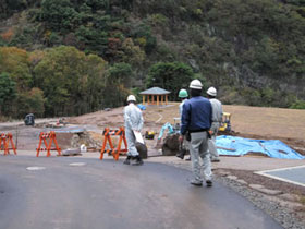 園路から広場へ